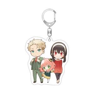 32 Nouveaux Designs Porte-clés en Acrylique Anime SPFxFamily Double Face à Vendre – Pendentifs et Anneaux Porte-clés - Product Image 2