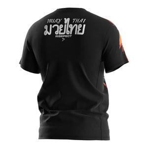 Camiseta de Boxeo Tailandés Cómoda de Fábrica, Sublimada, Estilo Vintage, para Fitness - Product Image 2