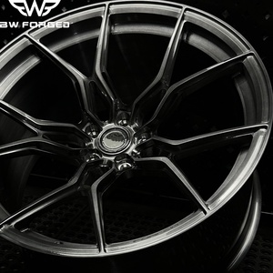 ล้อแม็กซ์ Bw Custom Monoblock Forged Brushed Black Alloy ขอบเว้าลึก 5x114.3 5x130 5x120 ขนาด 16-22 นิ้ว สำหรับ cadillac BMW <span class=keywords><strong>Audi</strong></span> C7 - Product Image 2