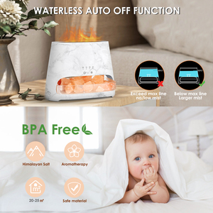 Siêu Âm 150Ml Tinh Dầu Khuếch Tán Thân Thiện Với Môi Himalaya Muối Đèn Cho Hộ Gia Đình Văn Phòng Dễ Dàng Bàn Khuếch Tán Hương Thơm - Product Image 3