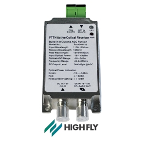 Récepteur optique FTTH Highfly Rx-A30W-15 avec boîtier en fonte sous pression 45-860/<span class=keywords><strong>950</strong></span>-2400MHz 1550nm F-femelle SC/<span class=keywords><strong>APC</strong></span> - Product Image 2