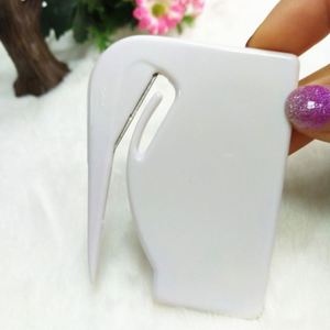 Oempromo ที่เปิดจดหมายพลาสติกแบบมีใบมีดสแตนเลสสำหรับนามบัตร - Product Image 5