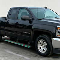 Marchepied électrique automatique avec éclairage LED néon double pour Chevrolet Silverado Crew Cab 2015-2018