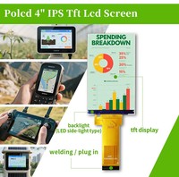 Layar LCD Polcd 4 inci 480*800 antarmuka RGB IPS, Layar LCD Ukuran Kecil untuk bidang industri