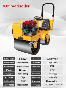 Rodillo Vibratorio de Doble Tambor Changchai Premium de 1.5t, Rodillo Compactador Pequeño de Doble Tracción, Mini Rodillo para Pavimento de Bajo Costo de Mantenimiento - Product Image 2