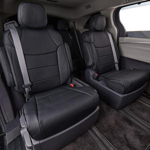 Housse de <span class=keywords><strong>siège</strong></span> de voiture chauffante en cuir EKR, housse de <span class=keywords><strong>siège</strong></span> 7 places pour voitures Toyota Sienna 2011 2013 2015 2019 2020 - Product Image 6