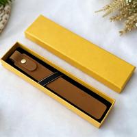 YY Vente en gros de marque-pages en cuir PU personnalisés, marque-pages élégants avec boîte cadeau, marque-pages personnalisés élégants pour les amoureux des livres