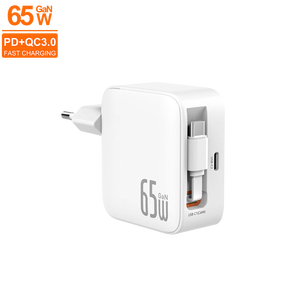 Tùy Chỉnh Làm 140W 100W 65W 45W 35W Gan Pd Sạc Nhanh Sạc Máy Tính Xách Tay Adapter EU Chúng Tôi USB C Tường Sạc Loại C Có Thể Thu Vào Dây - Product Image 1