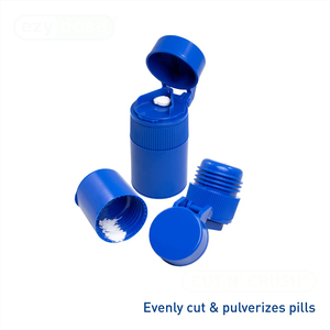 Coupe-pilules et broyeur de comprimés avec boîte à pilules, lame en acier inoxydable, facile à utiliser, excellent - Product Image 4