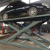 Plateforme élévatrice de voiture fixe de 5 m, utilisation domestique, élévateur de voiture à ciseaux hydraulique vertical, élévateur de marchandises