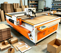 Machine de découpe de carton CNC, découpeuse numérique automatique pour emballages en carton ondulé
