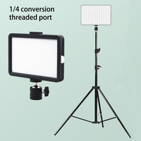 6 pouces RGB LED Dimmable Led lumière carrée LED Youtube vidéo en direct maquillage photographie lampe de remplissage plate