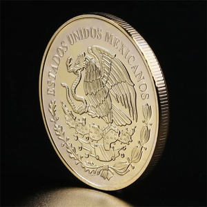 1 Unze vergoldete Münzen American Mexican Eagle Ocean Freiheits statue Gedenkmünze Sammlerstücke - Product Image 3