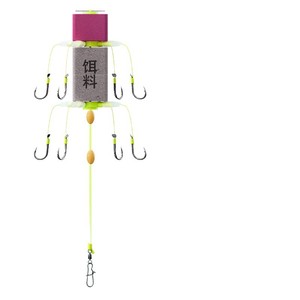 Bottom Fishing Rig For Silver Carp Bighead Carp With Square Buoyancy Plate Anti Drift Anti Bottom Hang Hooks Set - Product Image 5