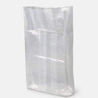 Sacs en polyéthylène transparents et résistants pour l'emballage de granulés de résine de matière première plastique