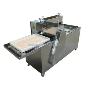 Máquina automática para cortar caramelos de turrón duro, cortador de barra de tuercas de energía
