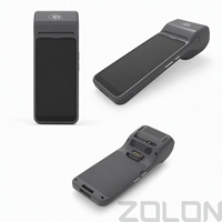 Terminal de paiement intelligent ZOLON VP65 6,5 pouces Android 14 GMS avec imprimante thermique 58 mm, scanner NFC, 4G WiFi, batterie 3000 mAh, appareil portable