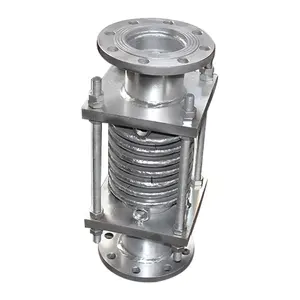 Stainless Steel Corrugated 304 Ptfe Lined Bellows Expansion Joints Axial Pipe Duct Compensator