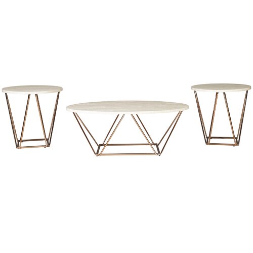 Customized indoor  table living room furniture marble top coffee table