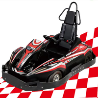 Vitesse Karting série démarrage manuel Ride-on Cars Go-Kart télécommande voiture chronométrée pour enfants Kiddie Ride jeux d'arcade