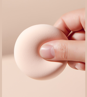 Fond de teint pour le visage de haute qualité, coussin d'air sans latex, maquillage super doux et bouffée de maquillage réutilisable