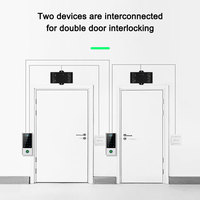 Penjualan laris Tuya Smart WiFi IP66 tahan air tampilan OLED sistem kontrol akses sidik jari mendukung ID + PST-HFD1-ID kartu IC + IC