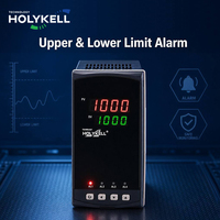 Contrôleur d'affichage numérique Holykell H5100 avec double indicateur LED pour la surveillance de la température, de la pression et du niveau de liquide