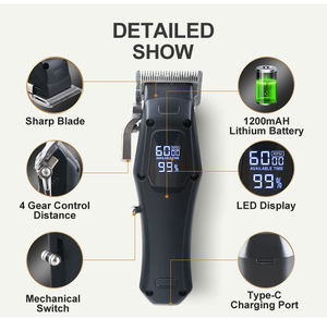 充電式バリカン 2026 OEM バリカンメーカー プライベートラベル バリカン - Product Image 3