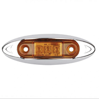 12-24V 3 LED feux de position latéraux avertissement feu arrière Auto voiture feux externes pour remorque camion camion jaune blanc rouge