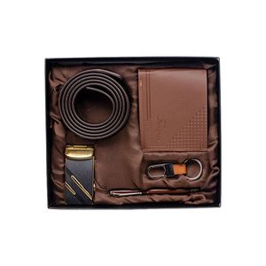 Men's Wallet <b>Gift</b> Set 5Pcs Birthday <b>Gift</b> Belt Watch Wallet Keychain Pens Set <b>Gift</b> with Box - Product Image 1