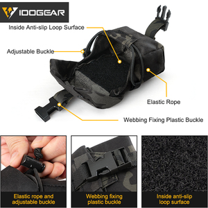 IDOGEAR nouveau Nylon Style <span class=keywords><strong>Grenade</strong></span> pochette 500D Nylon tactique MOLLE unique <span class=keywords><strong>Frag</strong></span> pochette <span class=keywords><strong>Grenade</strong></span> pochette pour ceinture - Product Image 4