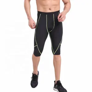 Men's Fitness Trousers Tights Sport Training Gym Wear Compression Shorts