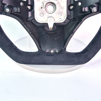 Pour BMW Série 34567 X3 X5 X6 M3 E8X E92 E90, ensemble de volant modifié avec garniture en cuir véritable et fibre de carbone