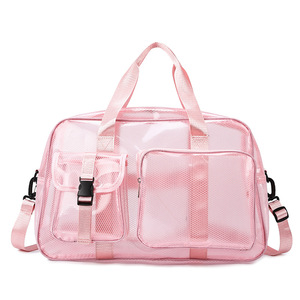 Sac de sport et de voyage de luxe en PVC personnalisé avec logo, imperméable, léger, créatif, pour activités de plein air, natation et gym - Product Image 1