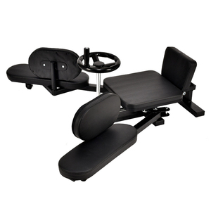 Macchina per Allungamento Gambe Regolabile per Allenamento di Flessibilità Polpacci e Anca per Palestra e Casa - Product Image 1