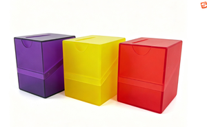 Boîte de rangement en plastique colorée pour cartes Pokémon, vente en gros, très demandée - Product Image 5