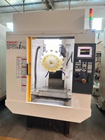 Centre d'usinage vertical automatique CNC FANUC Robodrill 14 outils BT30 à broche unique, 3/4 axes, de précision, à prix abordable