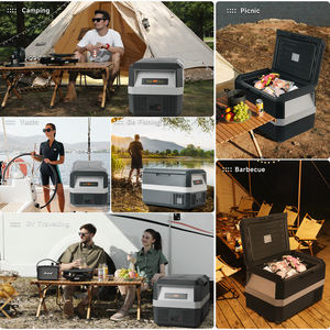 Mini congelador de 25 litros, nevera pequeña para helado de coche, compresor portátil, pantalla comercial para el hogar - Product Image 5