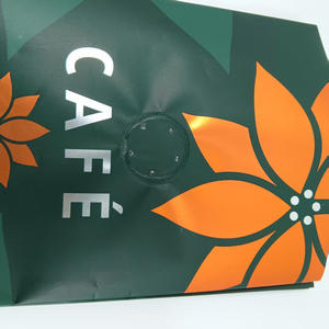 ถุงพลาสติก VMPET เกรดอาหาร 250 กรัม 340 กรัม แบบสุญญากาศ ปิดผนึกกลาง สำหรับบรรจุเมล็ดกาแฟ ชา และอาหารอื่นๆ พร้อมโลโก้สั่งทำได้ - Product Image 2