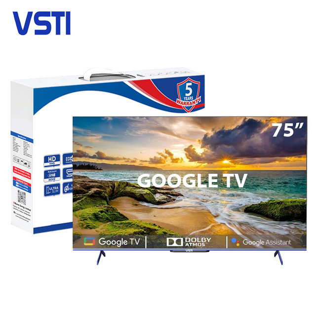 75 Inch Smart LED TV with Android and WiFi 4K Ultra HD Variety of Sizes Including 32 43 50 65 75 85 Inch