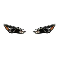 Phares LED modifiés Plug and Play 12V pour Focus RS 2015-2017 Nouveau 50W 4000 Lumens 5000K Forme d'ampoule D2H