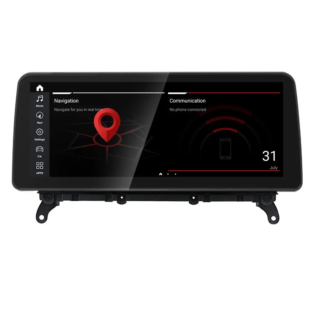 MEKEDE Multimedia Mobil BMW X5 E70 X6 E71 CIC Kingston LHD Sistem IPS GPS <span class=keywords><strong>Navigasi</strong></span> <span class=keywords><strong>DVD</strong></span> AM FM Radio Player, 12.3 "Android 11 8 Core