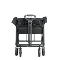 Petits chariots de plage pliables portables légers poussette chariot pliant pliable