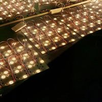 Modules LED RGBW 8 LED 24V 1824 DMX512 IC carrés, module LED 8 LED pour boîte lumineuse publicitaire, plafonnier 24V, module LED DMX512