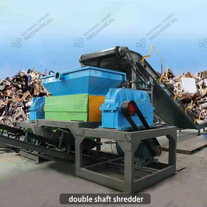 Broyeur de déchets RDF <span class=keywords><strong>15</strong></span> Tph, machine à détruire le métal, le papier, le plastique et les ordures, équipement de recyclage des déchets - Product Image 4