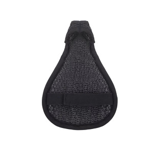 Housse de selle de vélo en maille respirante, ajustement universel, noire, pour vélos de route et de montagne - Product Image 4