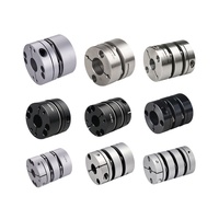 Mâchoire d'araignée en acier inoxydable en aluminium Arbre de moteur flexible Connexion Accouplement fleur de prunier