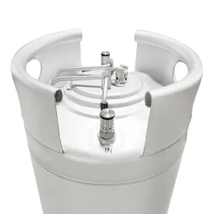 Bóng khóa nhà Brew bia corny keg 23L 304 thép không gỉ cornelius kegs Soda rượu Thùng