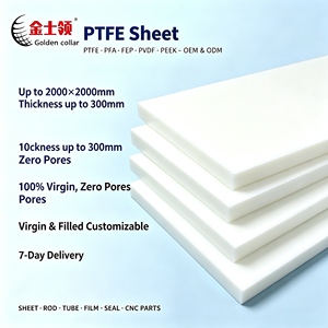 Feuille de PTFE de qualité alimentaire FDA, <span class=keywords><strong>plaque</strong></span> de PTFE vierge antiadhésive sur mesure pour l'étanchéité des équipements de transformation alimentaire et de boissons - Product Image 1