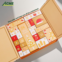 Boîte de papier aveugle de Noël à double porte de bonne qualité Boîte à bonbons Boîte à jouets Boîte cadeau de Noël en papier